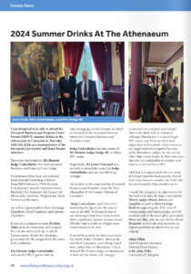 Read more about the article LBPCF summer drinks article in the Liverpool Law Society magazine